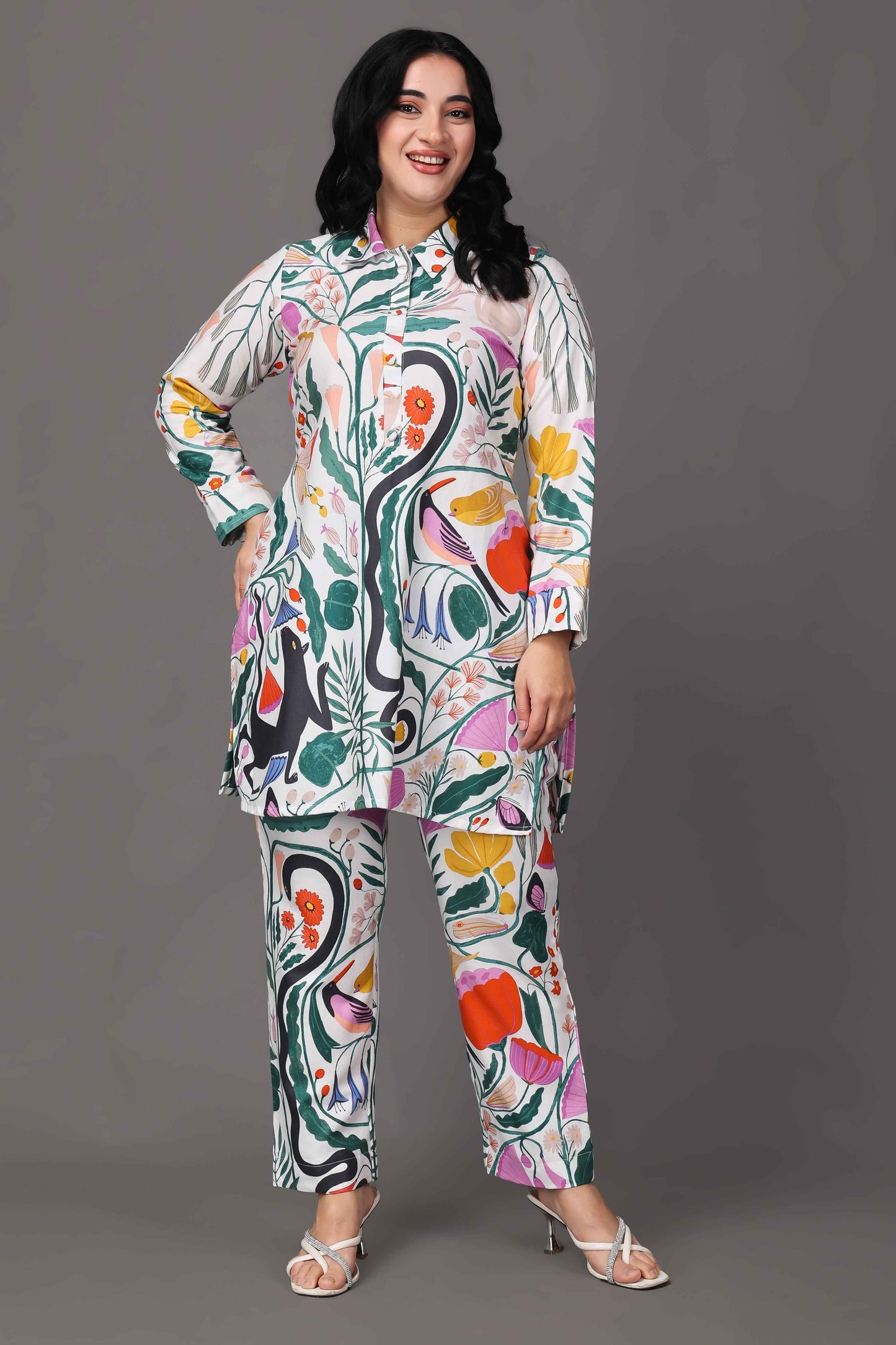 Winter Fiesta Woollen Co-ord Set