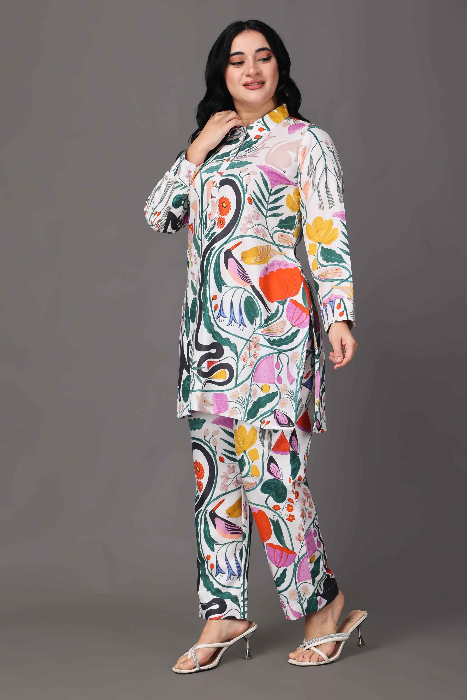 Winter Fiesta Woollen Co-ord Set