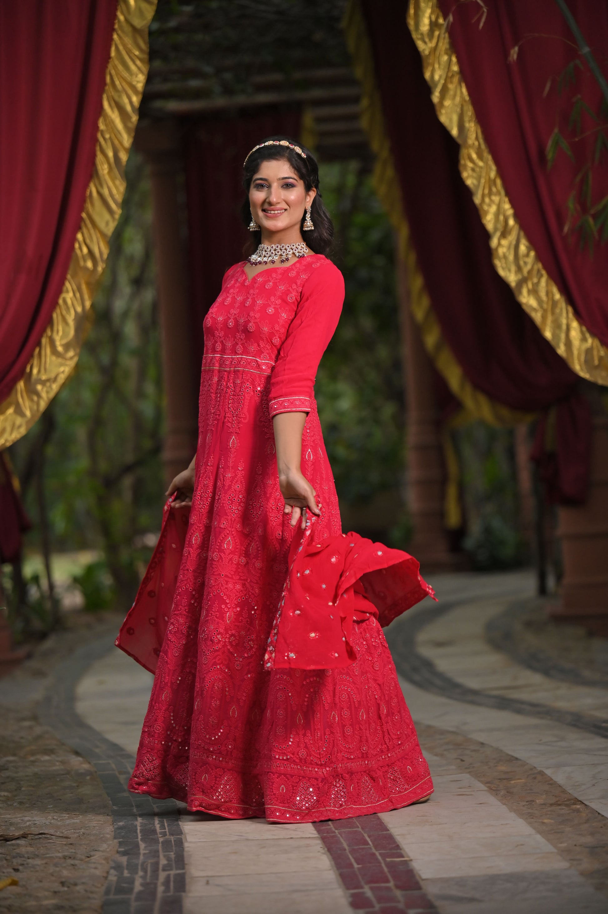 Wedding Anarkali Dress 