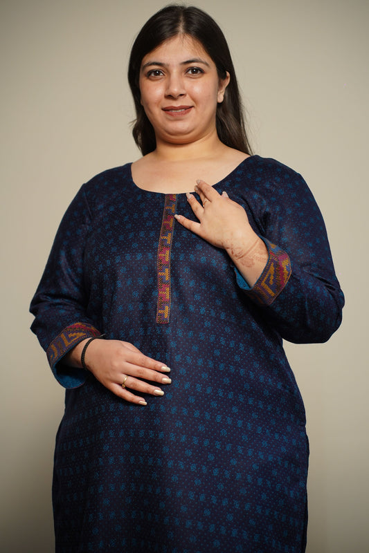 Arctic Aura Woollen Kurta