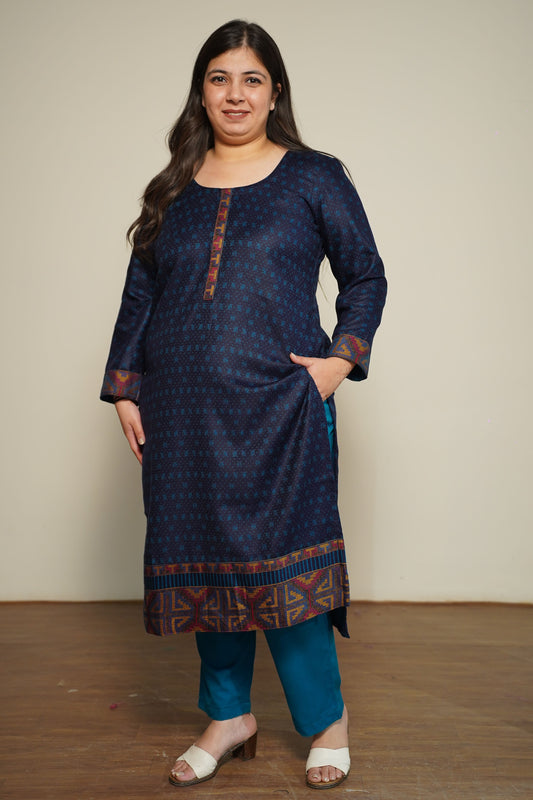 Arctic Aura Woollen Salwar Suit