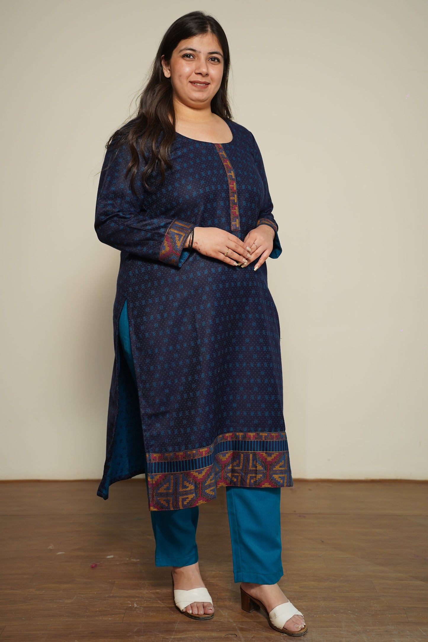 Arctic Aura Woollen Kurta