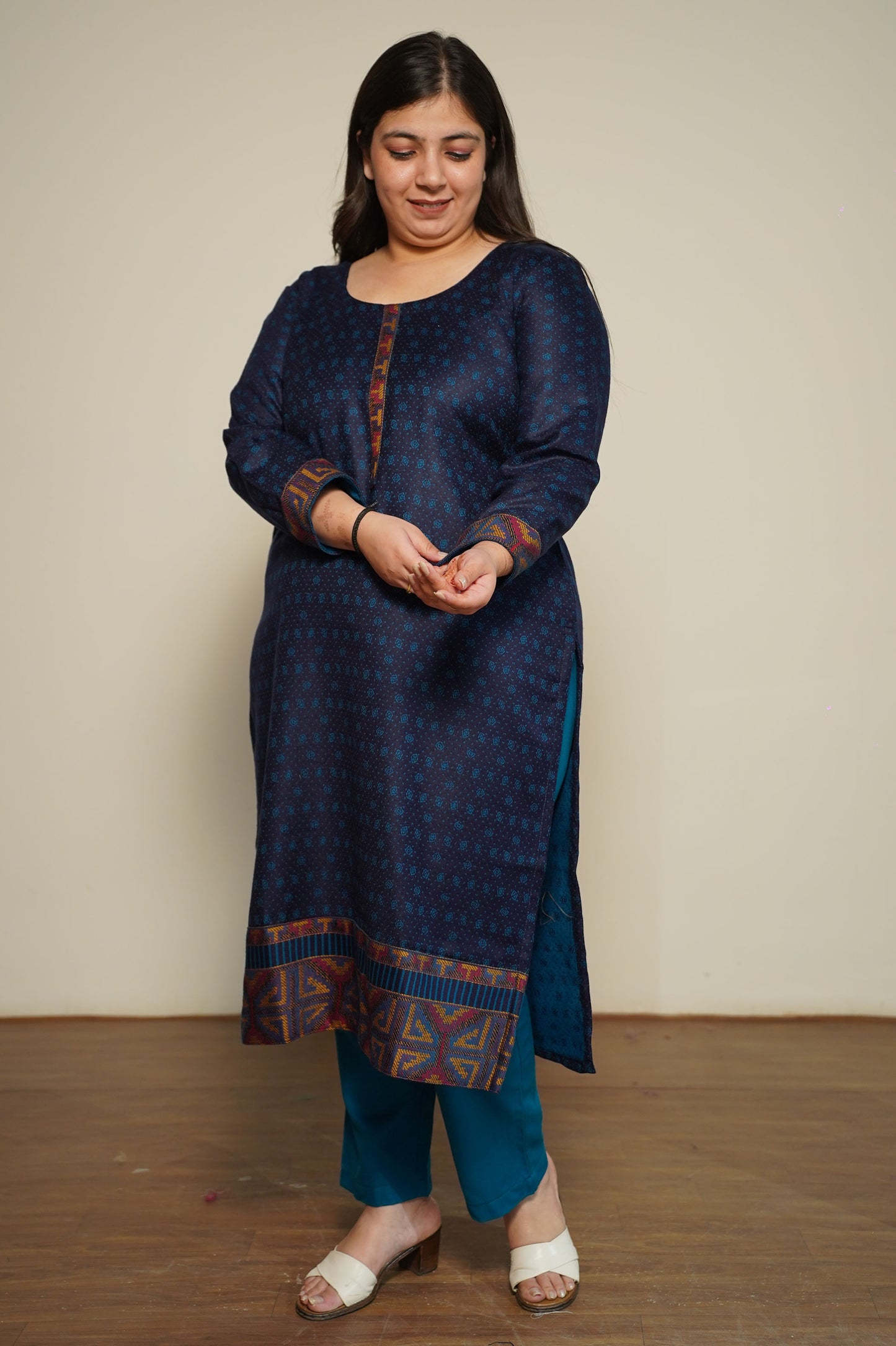 Arctic Aura Woollen Kurta