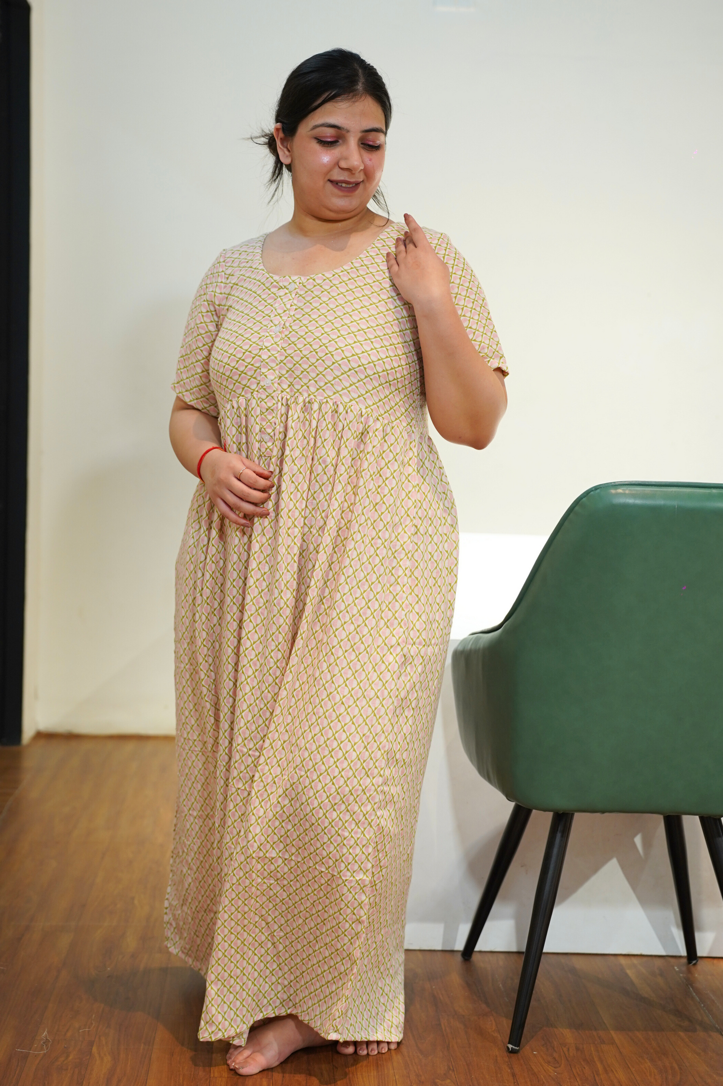 Tender Bloom Rayon Night Gown