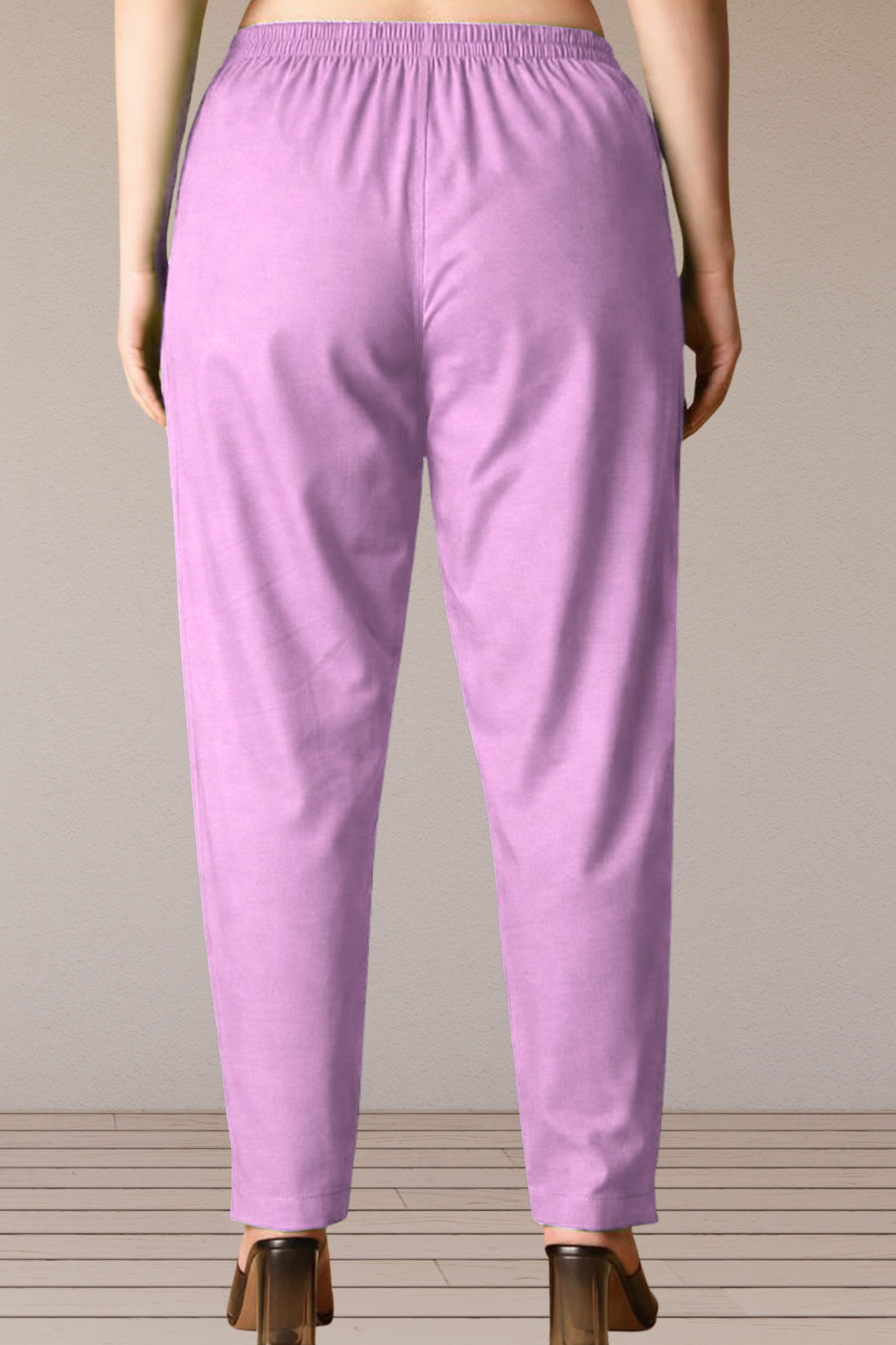 Berry Pink Cotton Kurti Pant