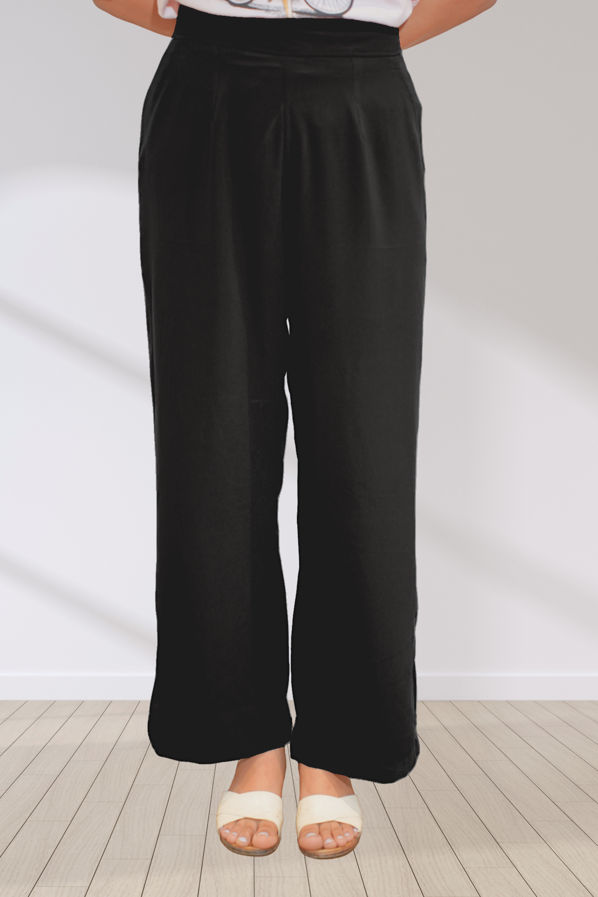 Black All Day Flared Pants