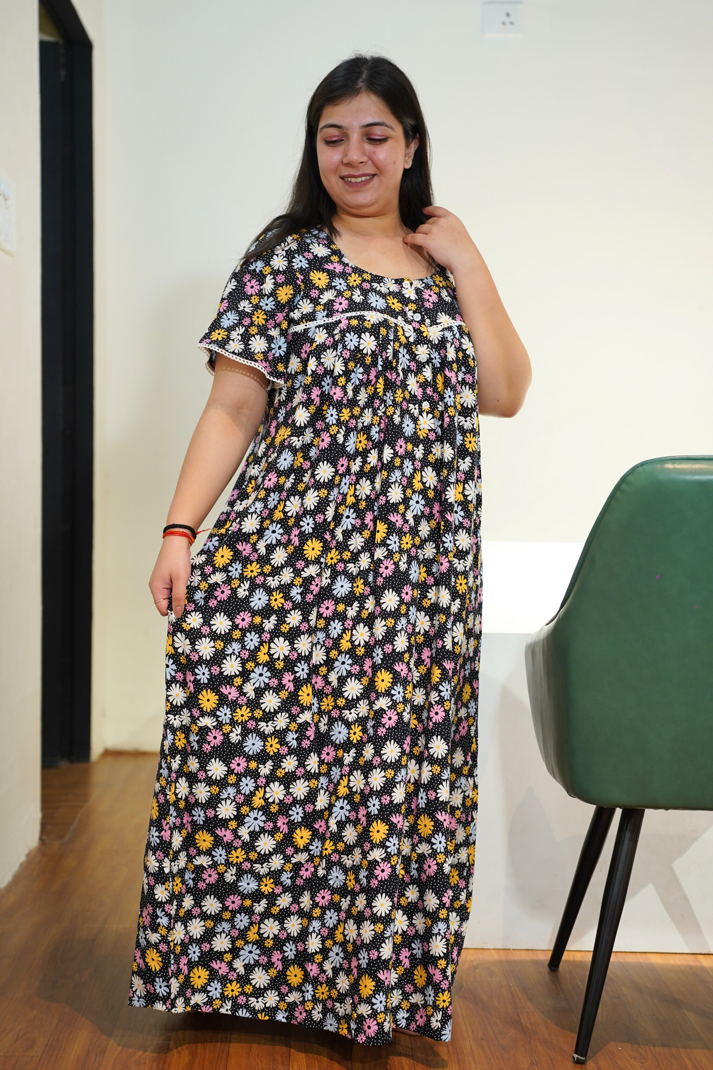 Everyday Bloom Rayon Night Gown