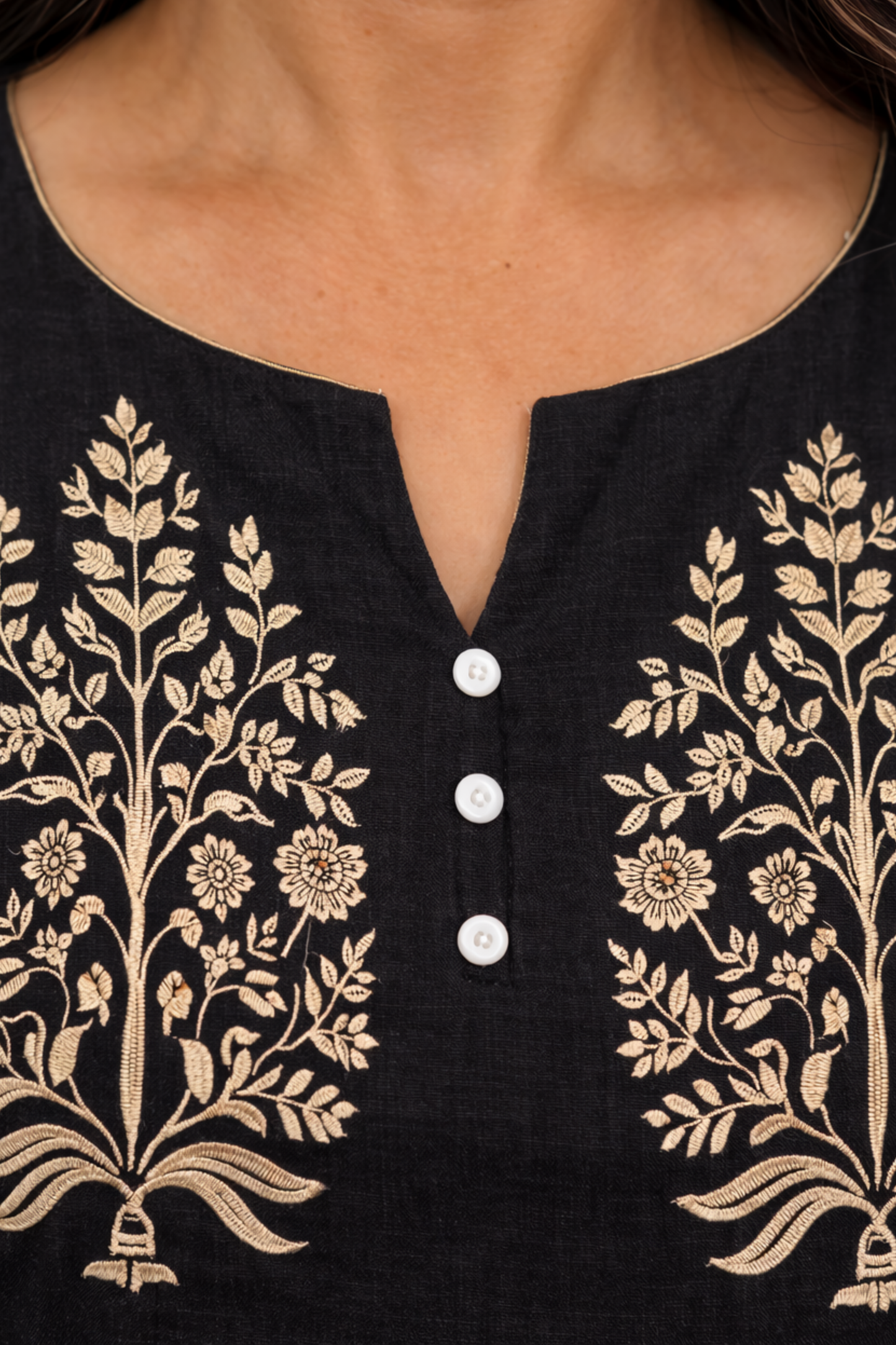 Noor Vatika Printed Cotton Kali Kurta