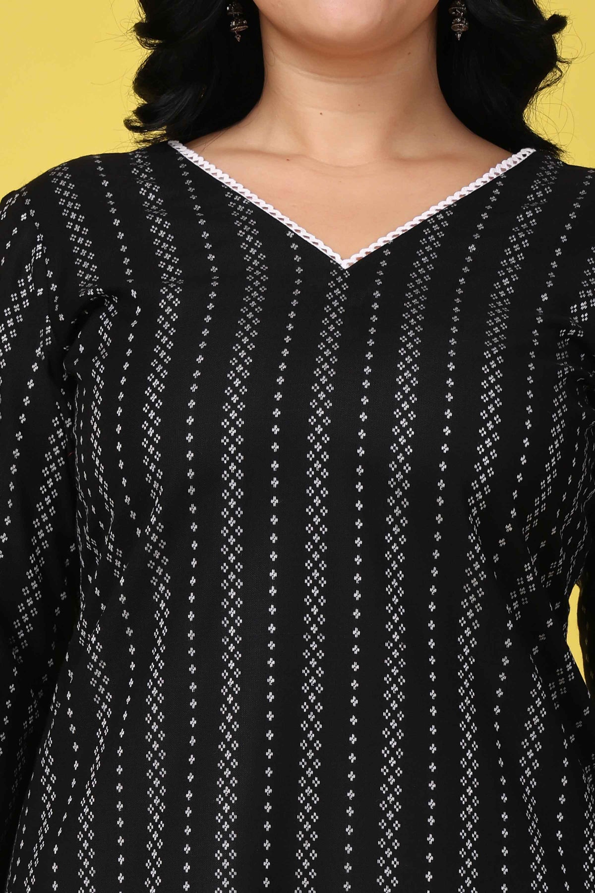 Buy Plus Size ​Cosmic Firelight Woollen Short Kurta At Apella | Sizes XS to 10 XL | India | Free Delivery | Customized
