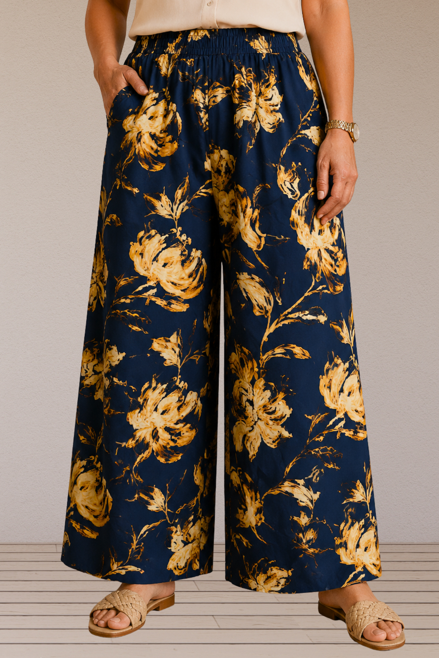 Autumn Noir Rayon Lounge Pants
