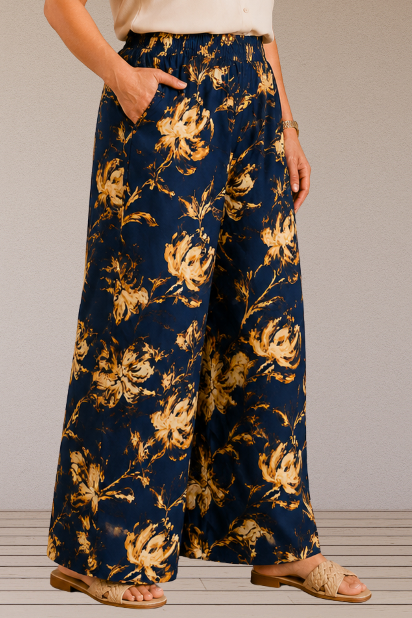 Autumn Noir Rayon Lounge Pants