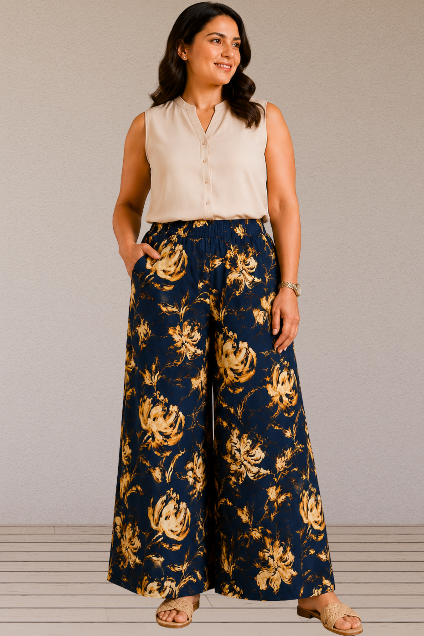 Autumn Noir Rayon Lounge Pants