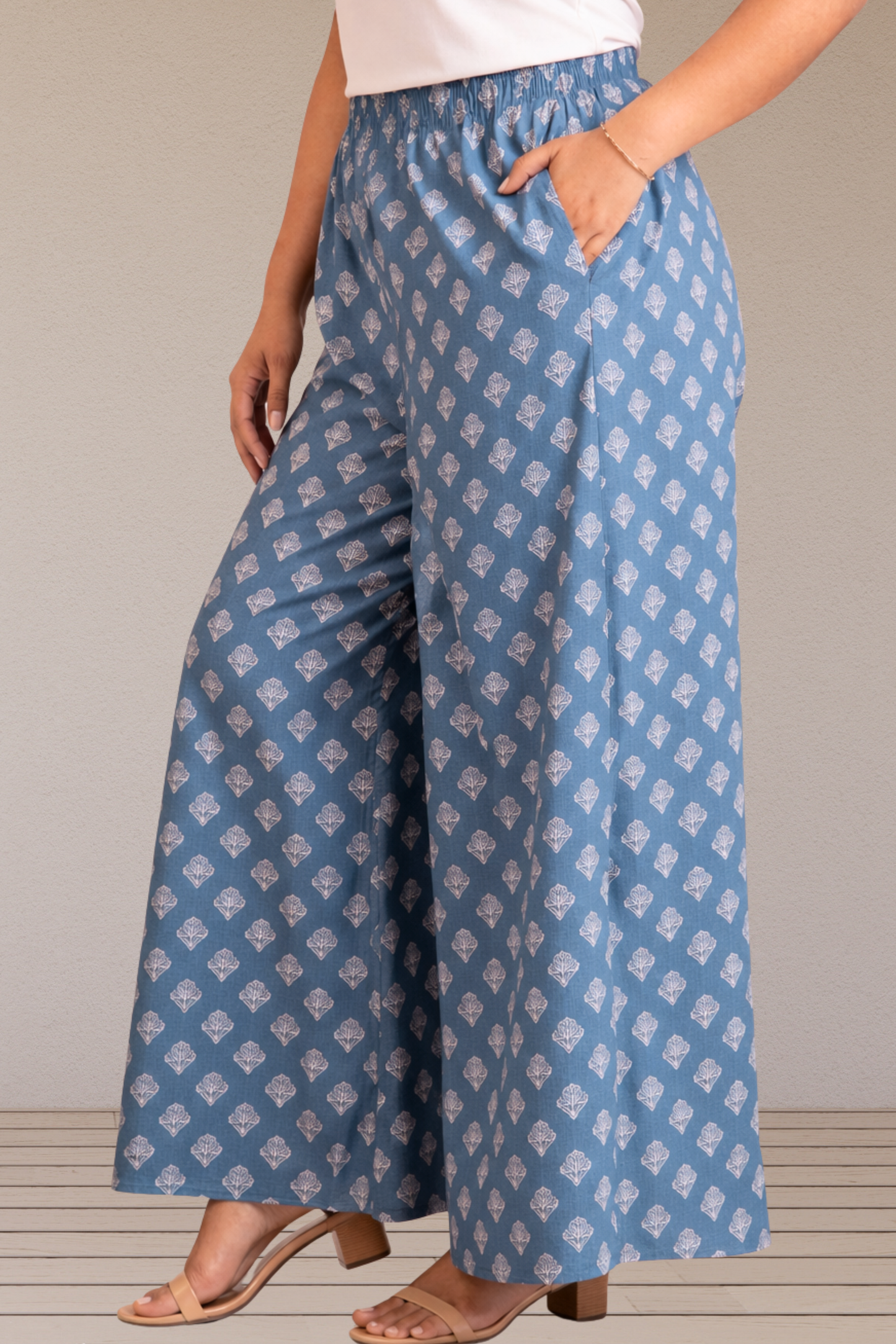 Indigo Summer Rayon Lounge Pants