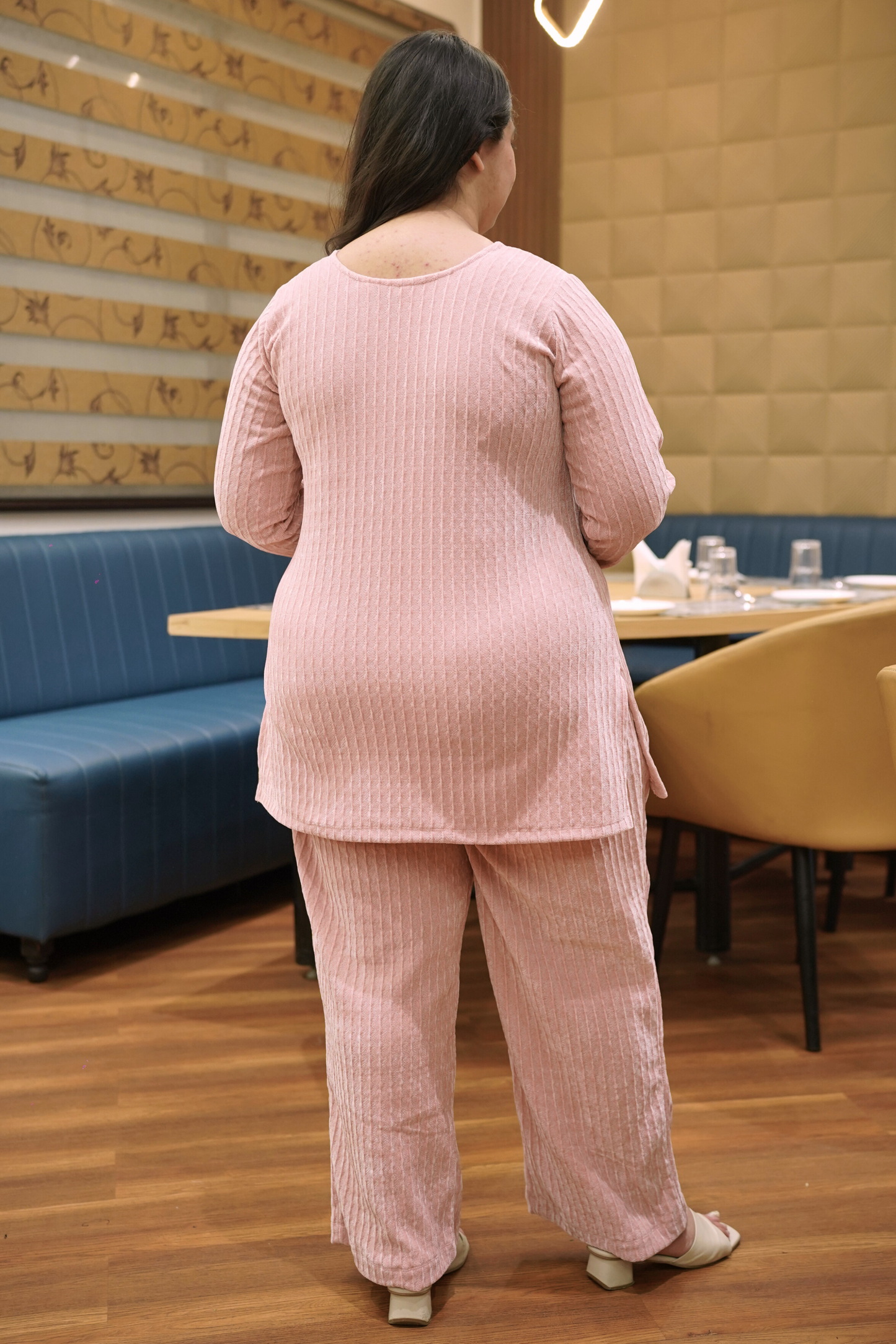 Blush Cloud Knitted Co-ord Set
