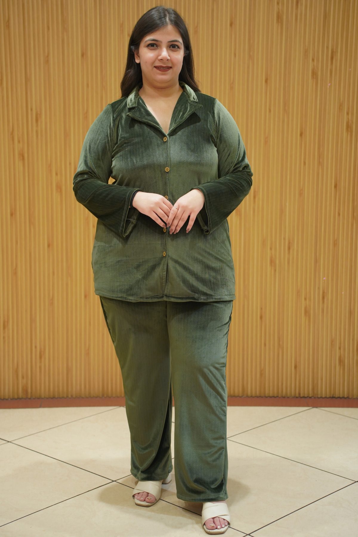 Cedar Grove Velvet Co-ord Set