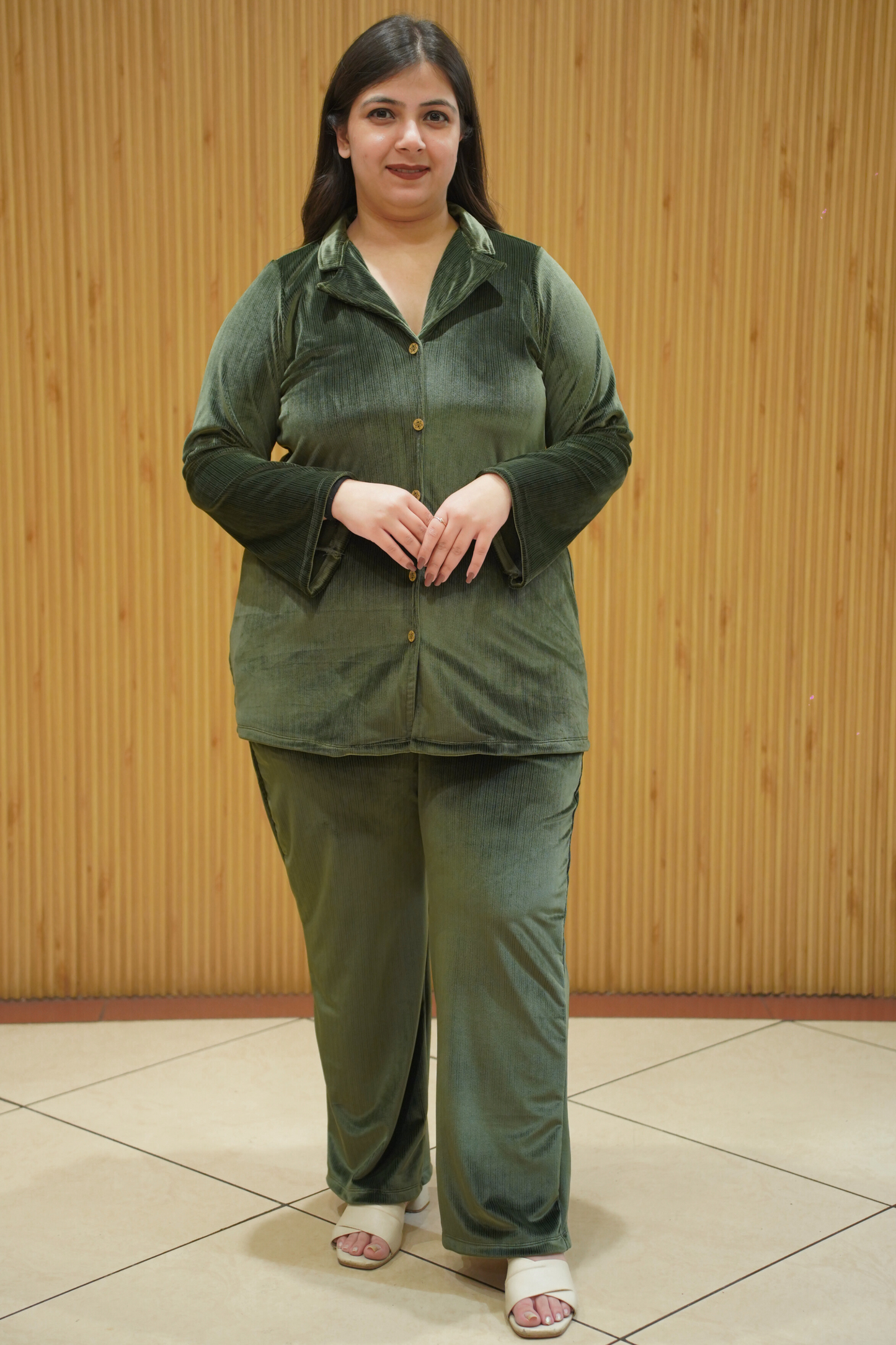 Cedar Grove Velvet Co-ord Set