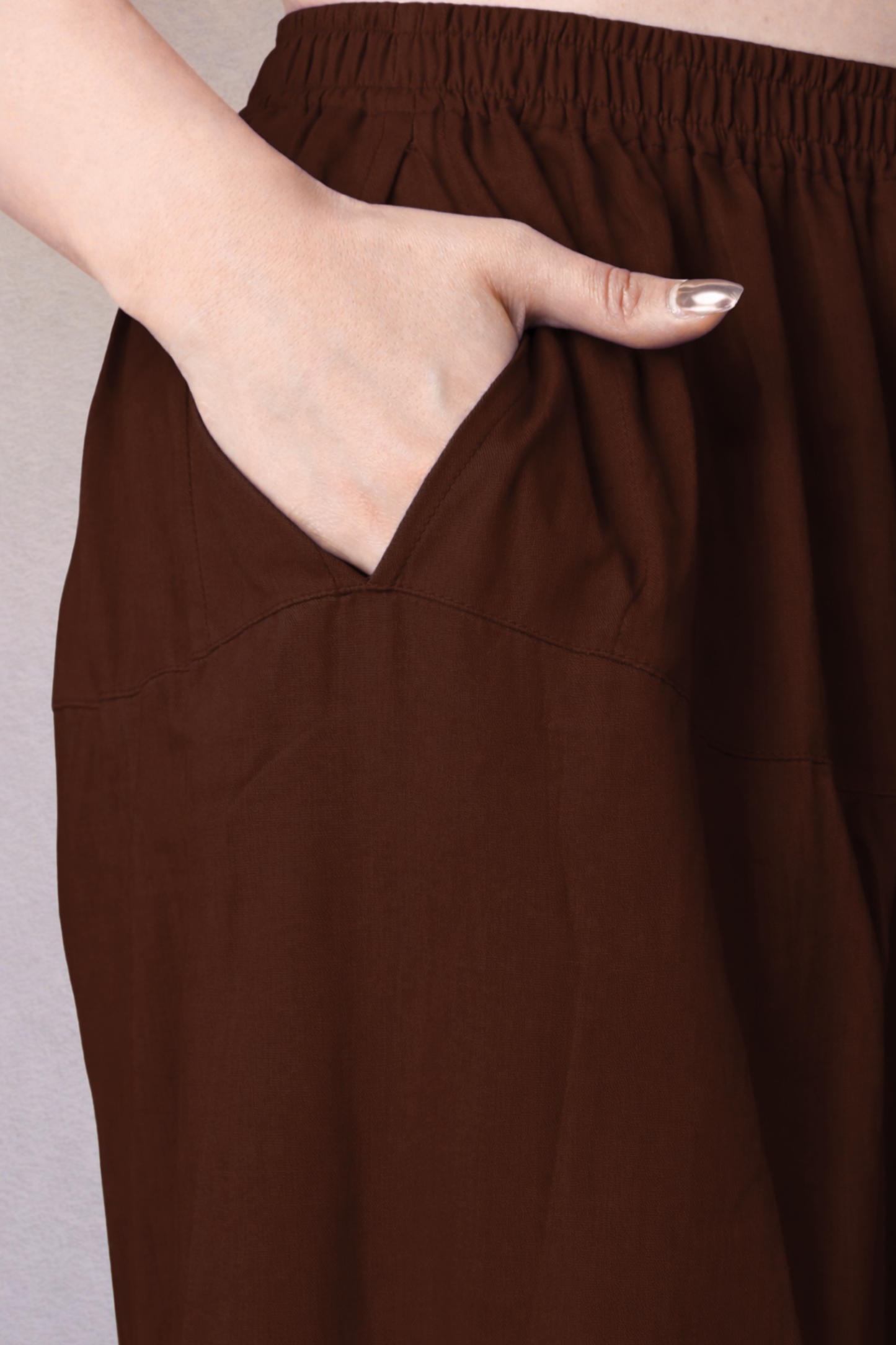 Coffee Rayon Afghani Salwar