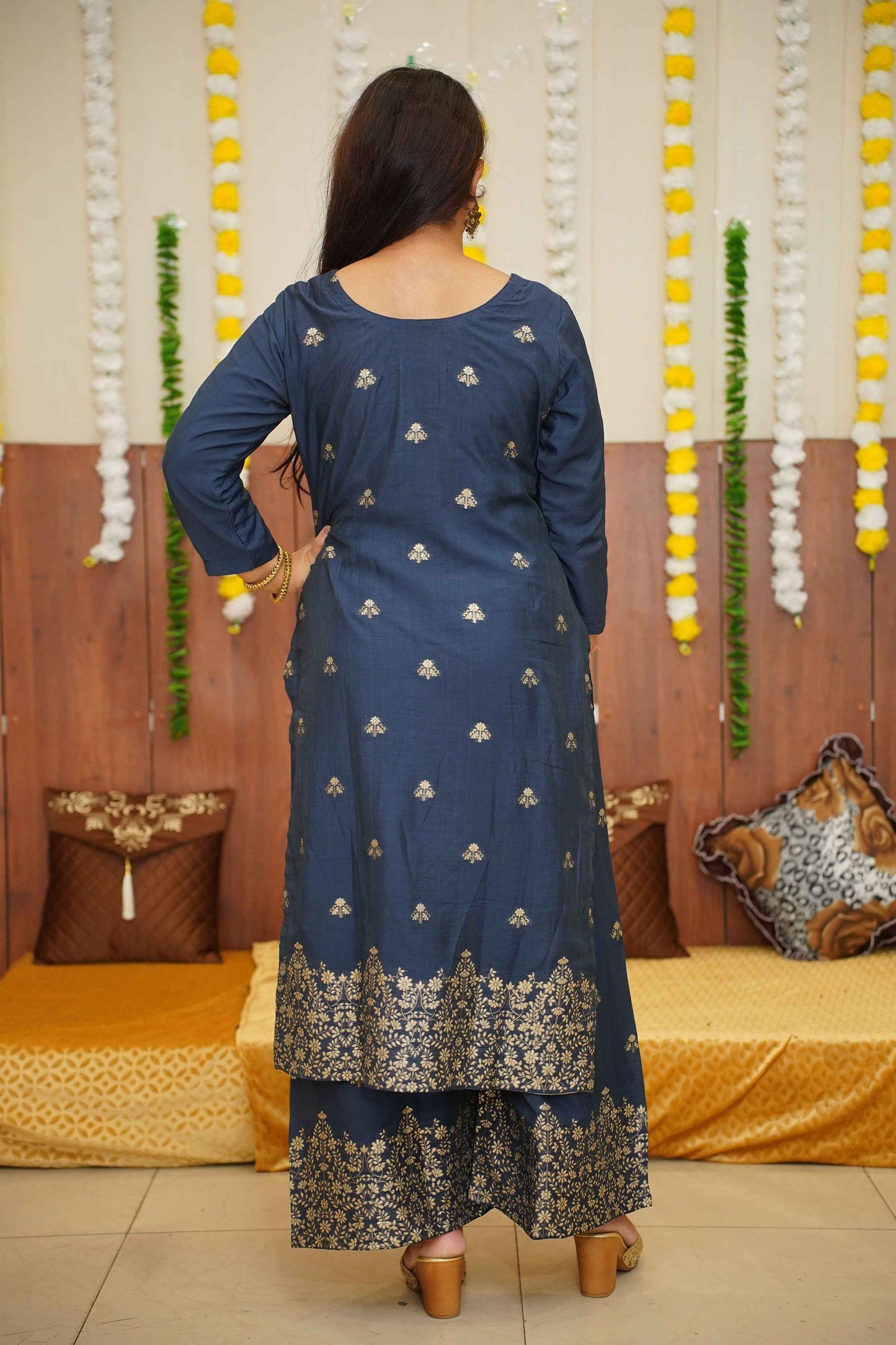 Buy Plus Size ​Cosmic Bliss Fancy Suit Set At Apella | Sizes XS to 10 XL | India | Free Delivery | Customized