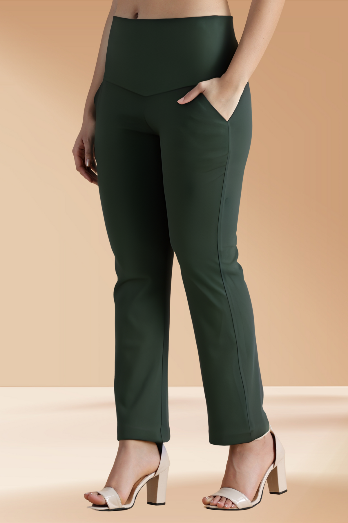 Buy Plus Size ​Mehandi Tummy Tucker Pants At Apella | Sizes XS to 10 XL | India | Free Delivery | Customized
