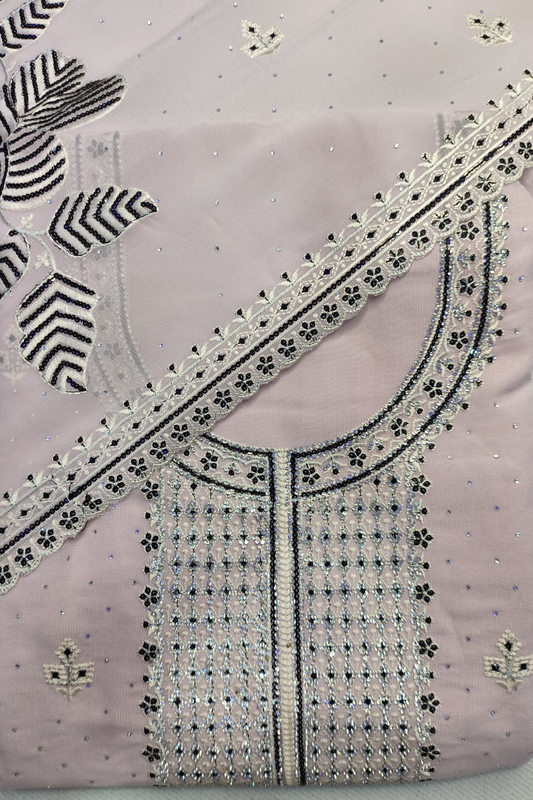 Diamond Pink Crushed Shimmer Suit