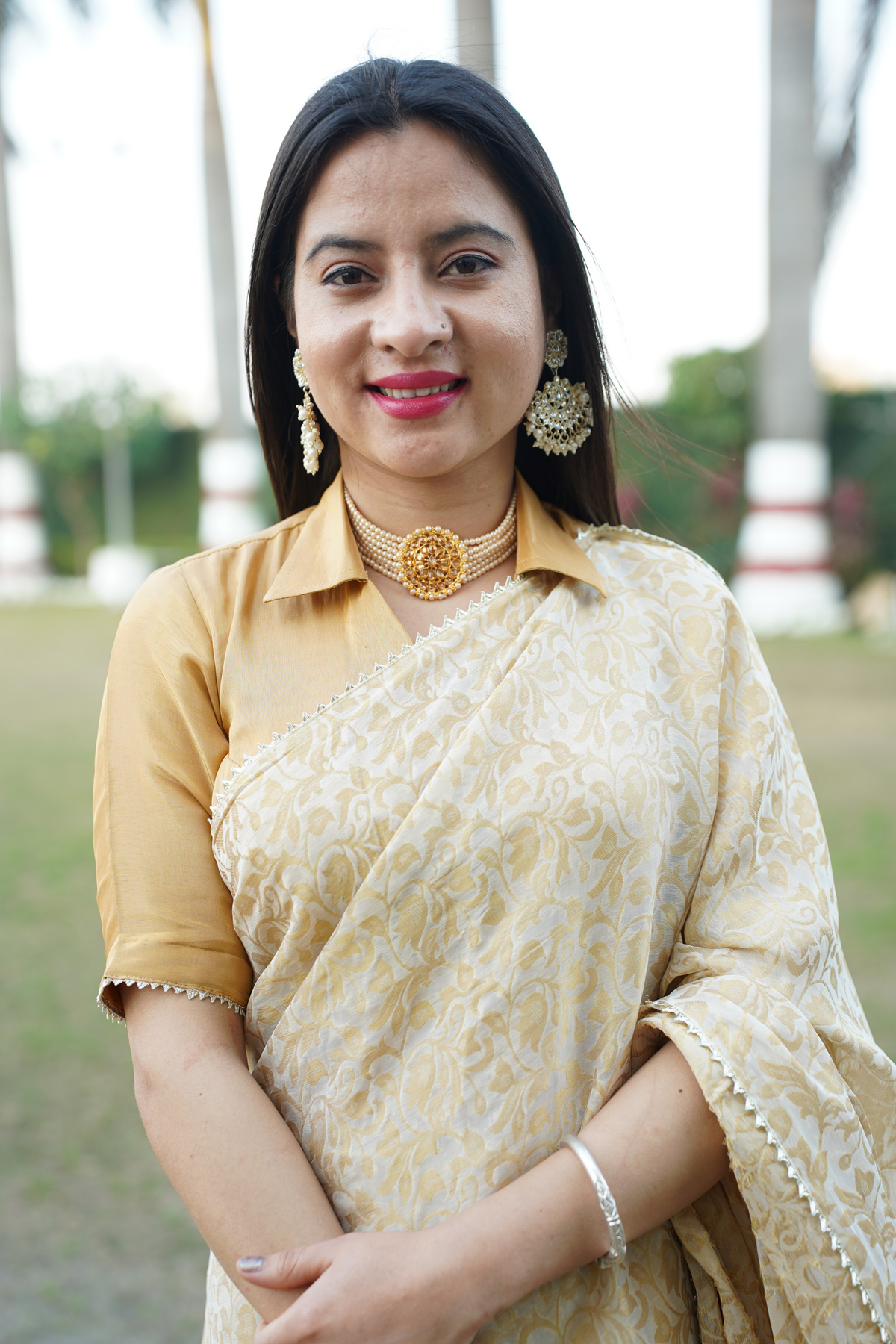 Sunset Radiance Saree with Blouse