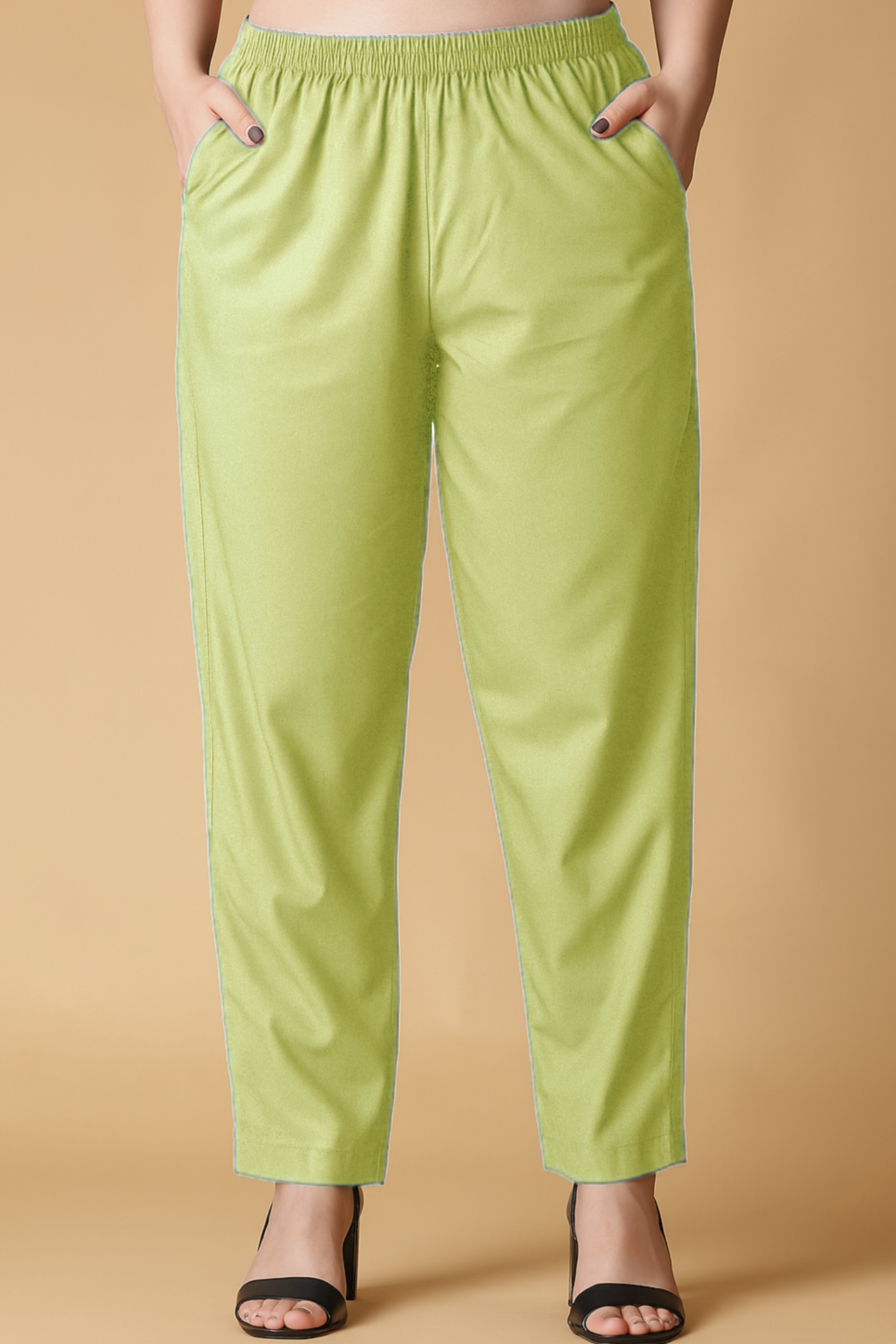 Fluorescent Cotton Kurti Pant