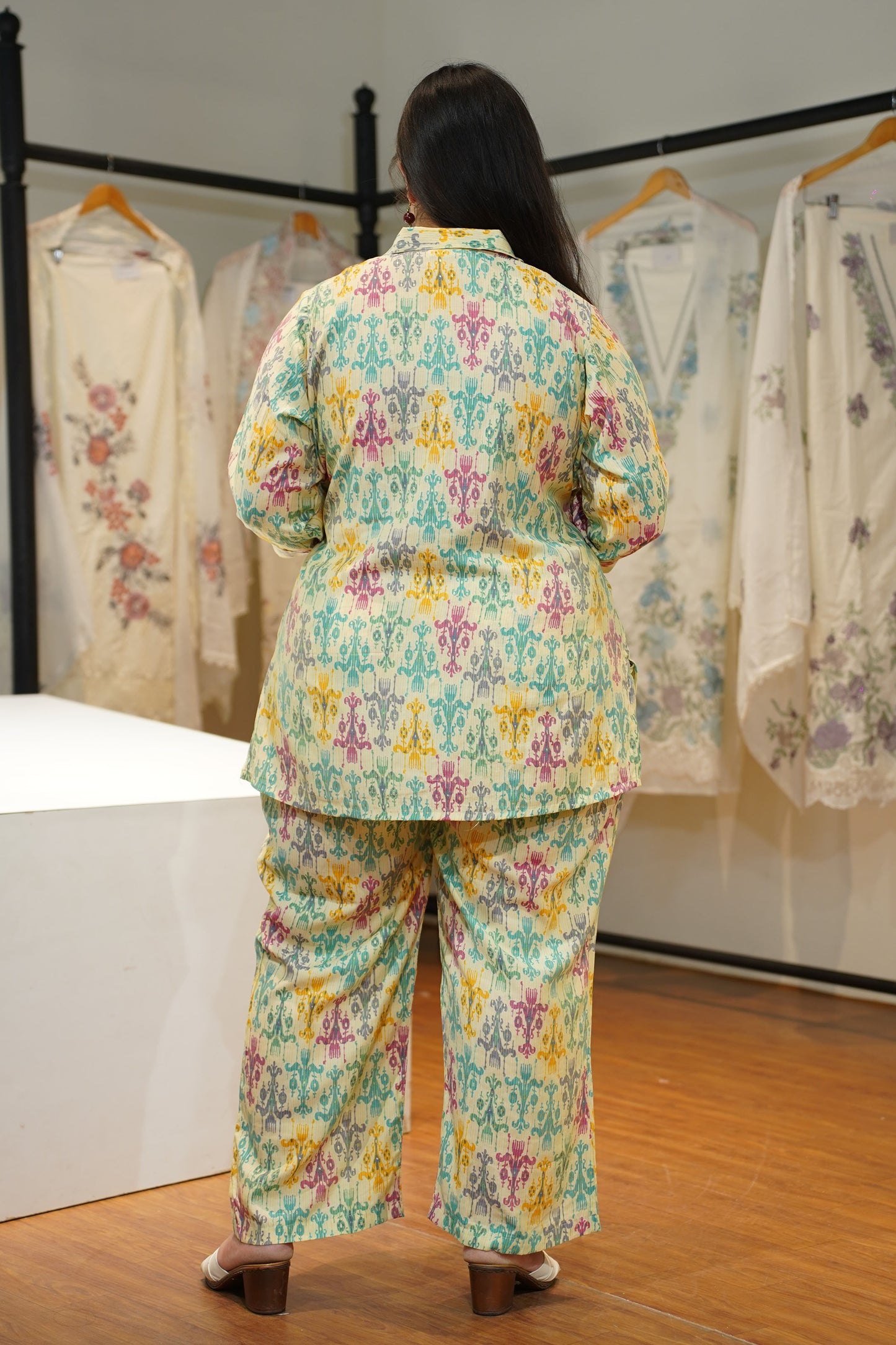 Caramel Carnival Muslin Co-ord Set