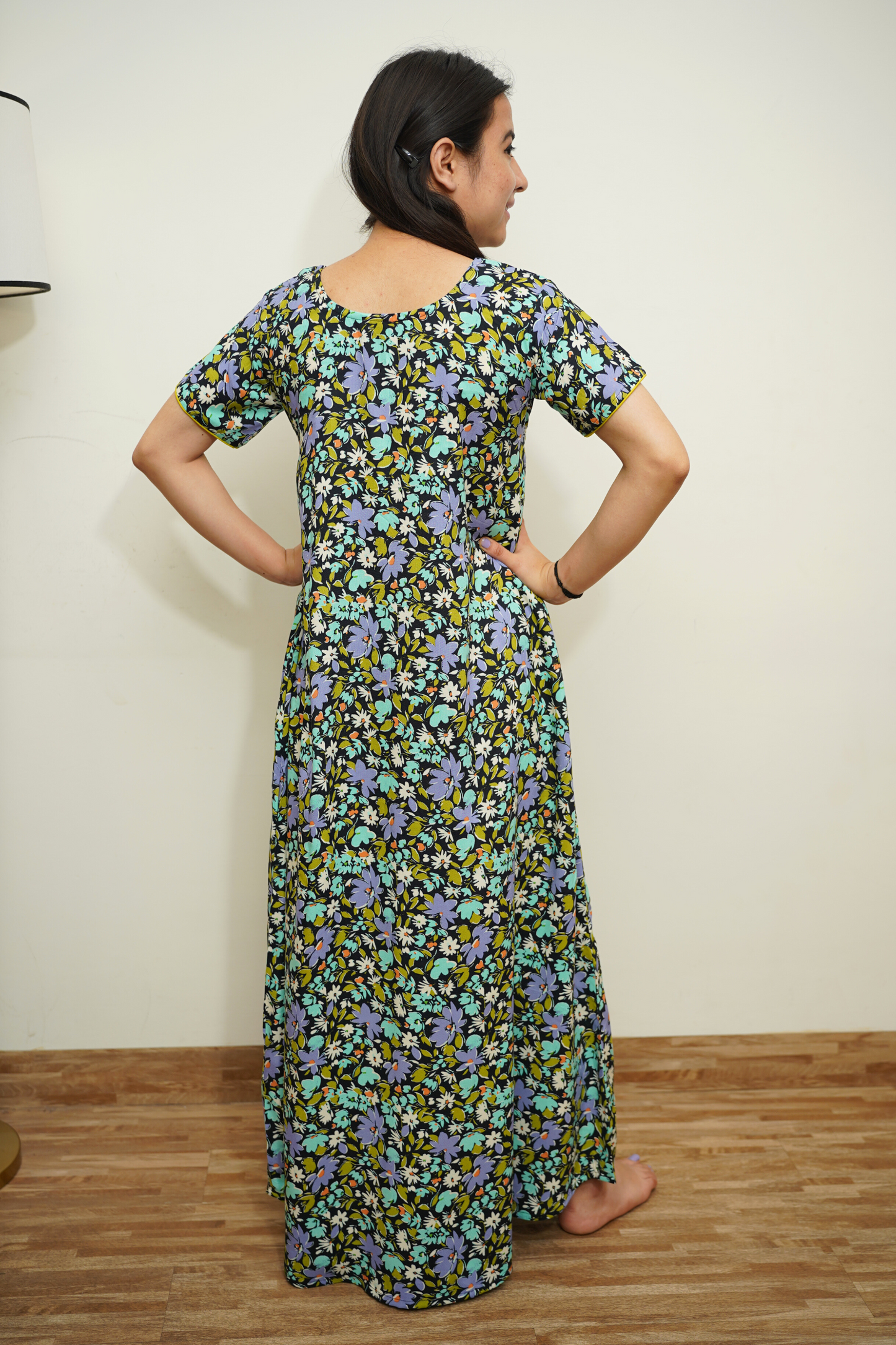 Lavender Fields Rayon Night Gown