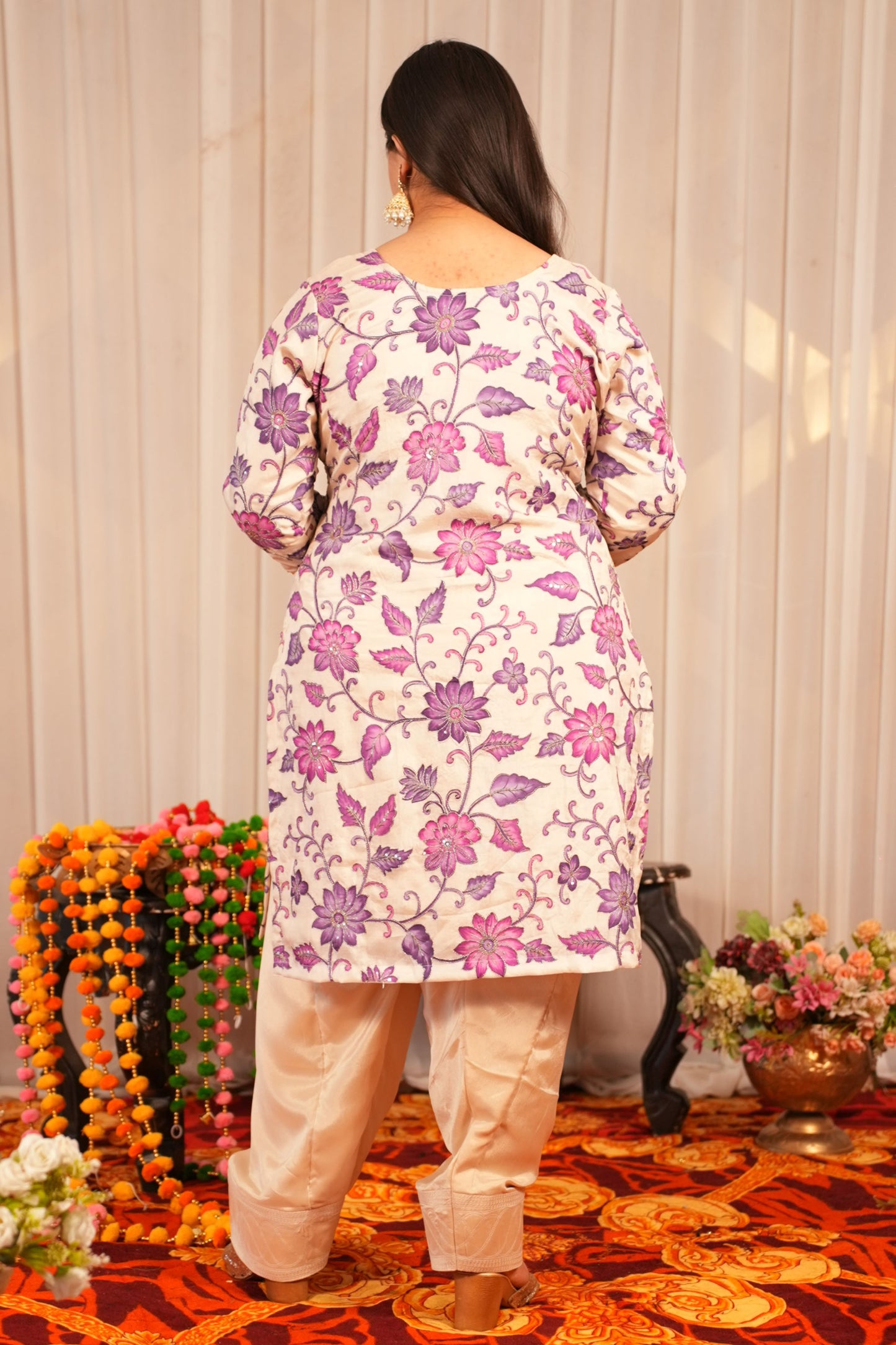 Ziya Ivory Farshi Salwar Suit