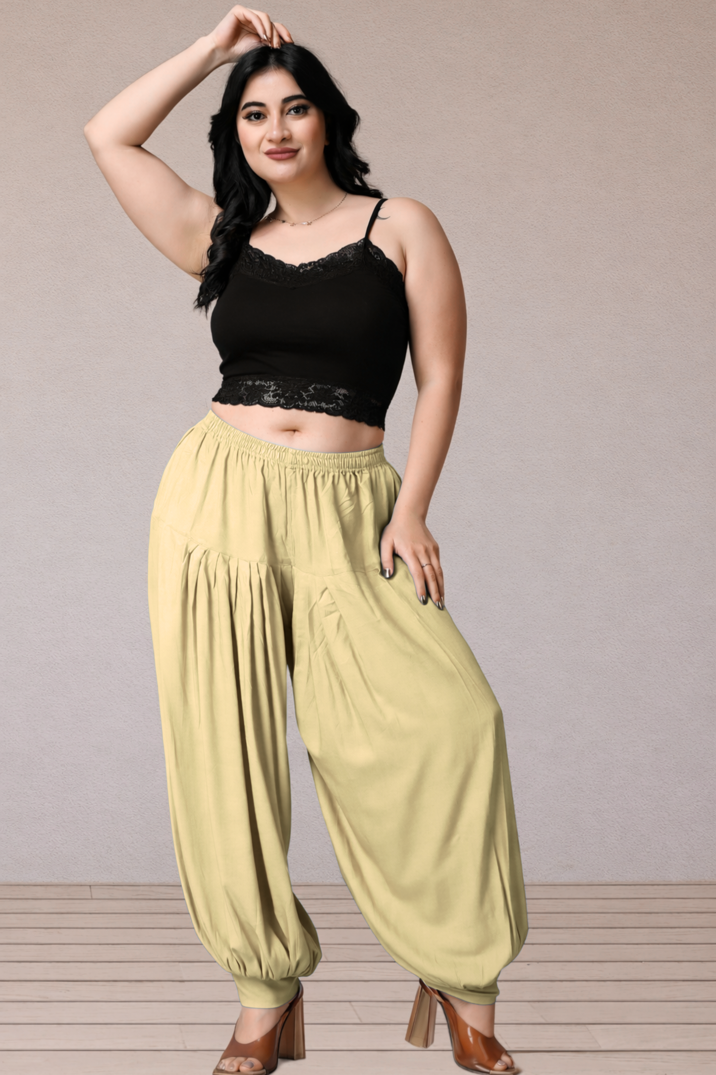 Lemon Rayon Afghani Salwar