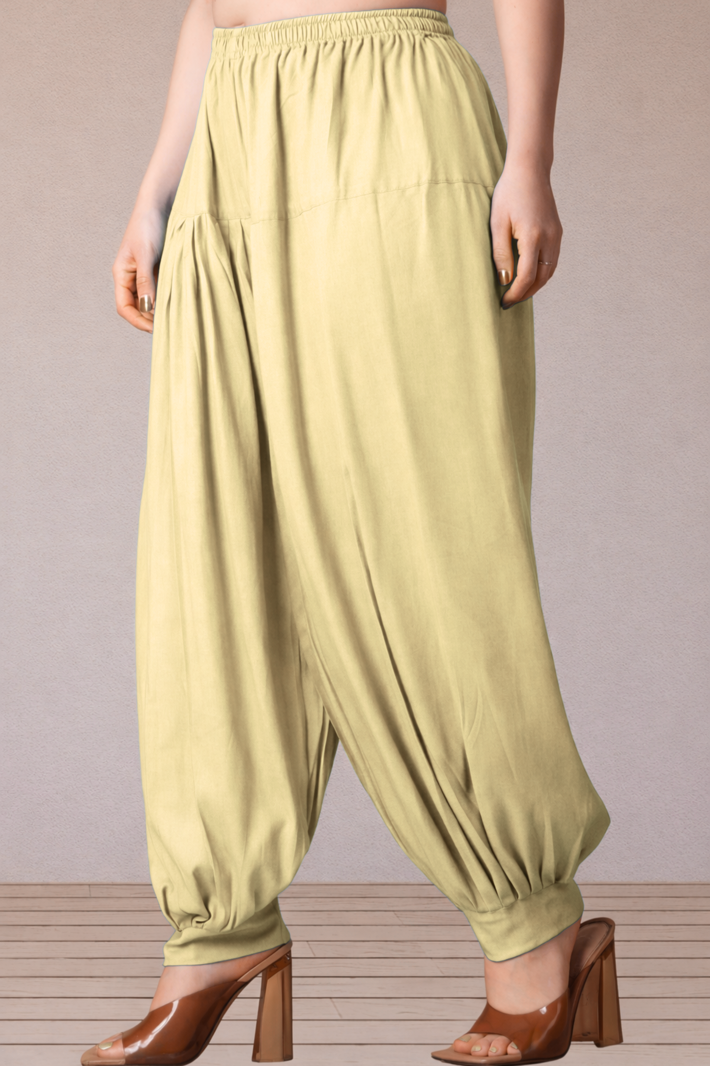Lemon Rayon Afghani Salwar