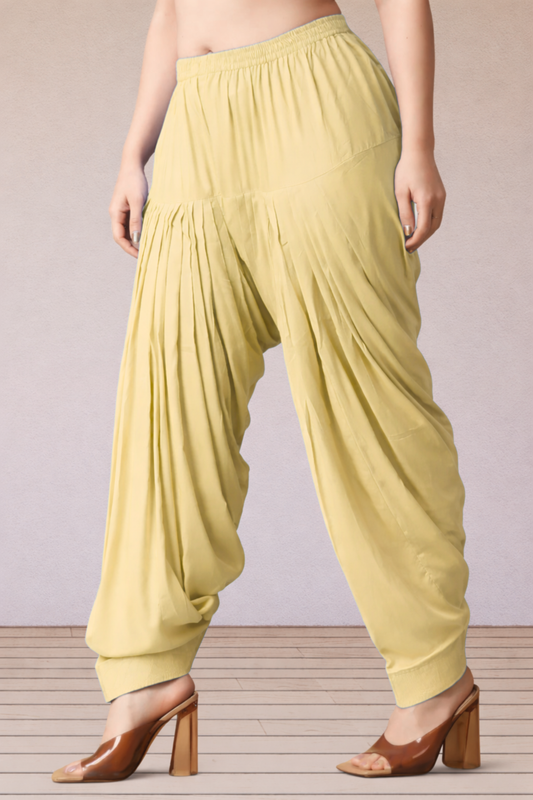 Lemon Rayon Patiala Salwar