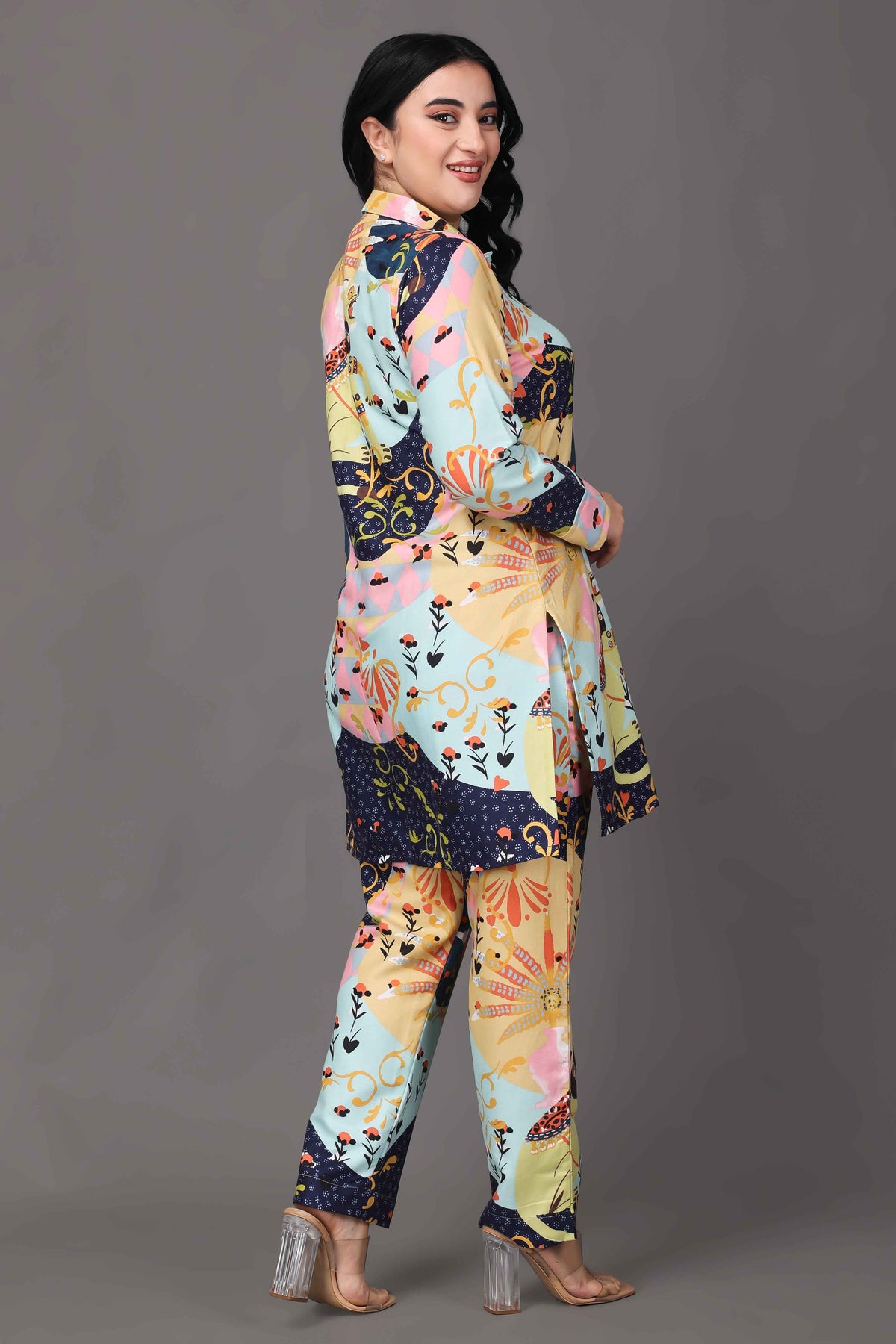 Creamy Canvas Woollen Co-ord Set