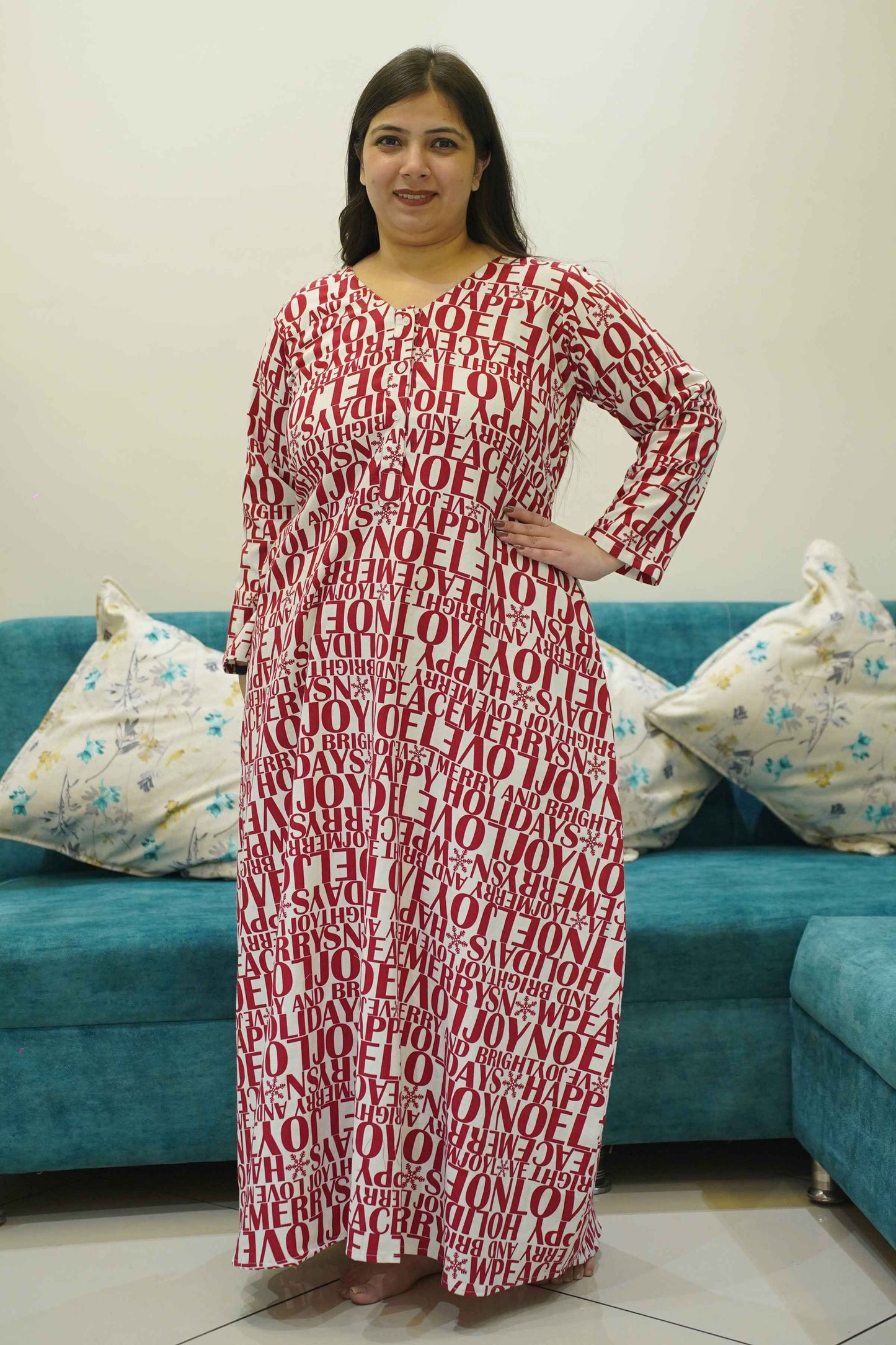 Love Lullaby Woollen Night Gown