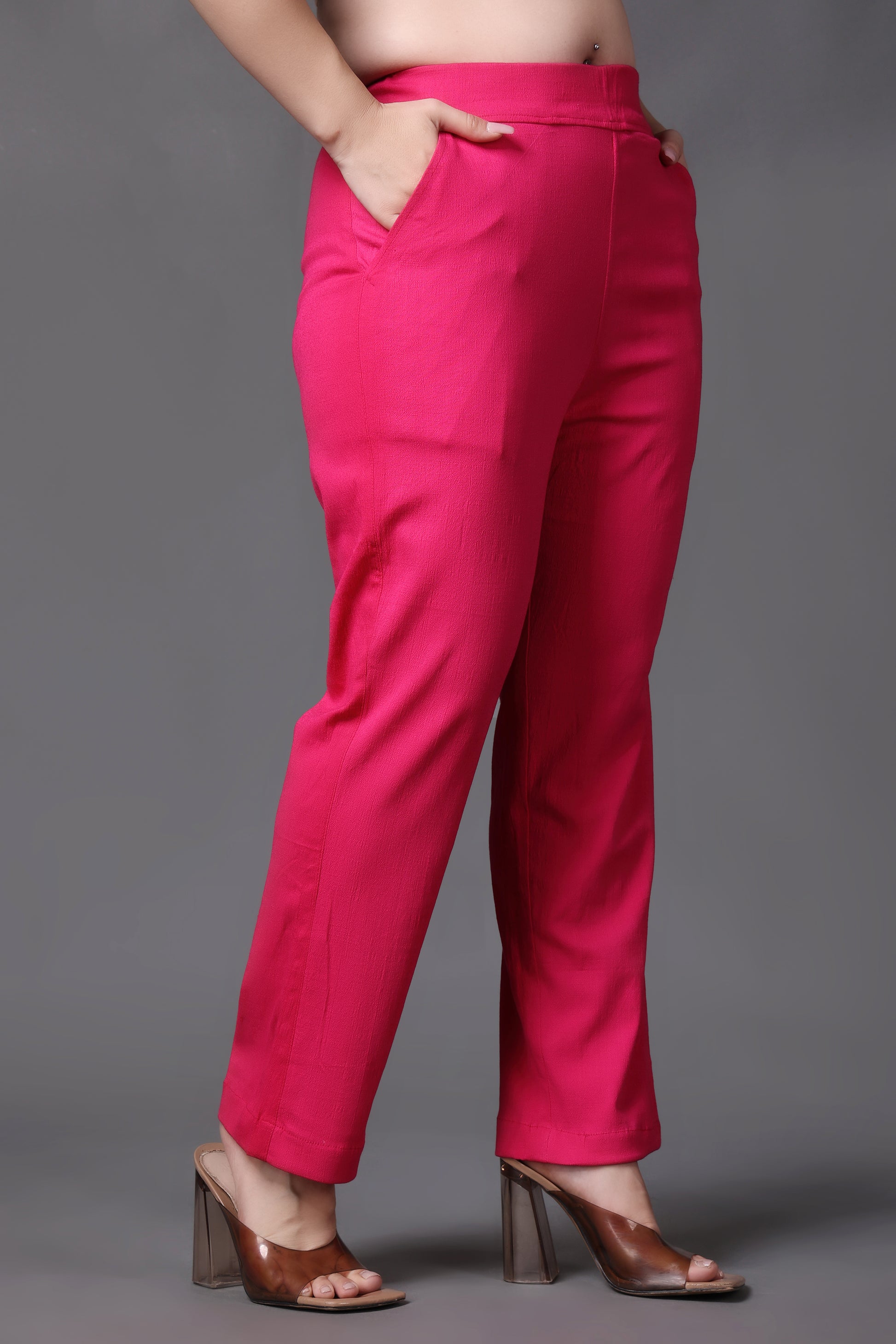 Buy Plus Size Formal Pants & Plus Size Stretchable Pants - Apella