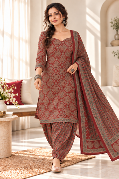 Spicy Saaz Cotton Salwar Suit