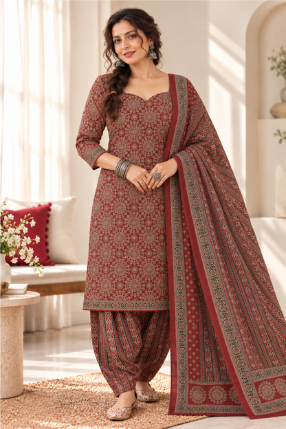 Spicy Saaz Cotton Salwar Suit