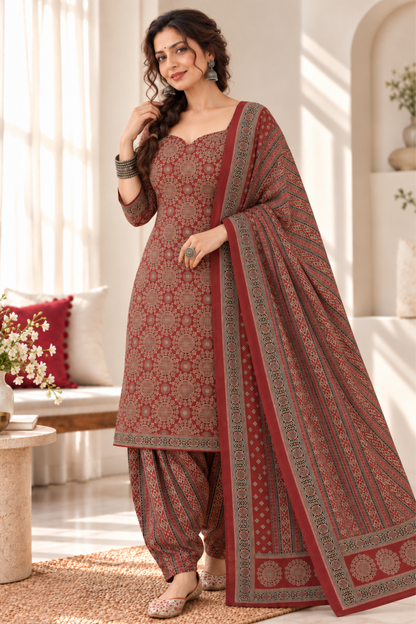 Spicy Saaz Cotton Salwar Suit