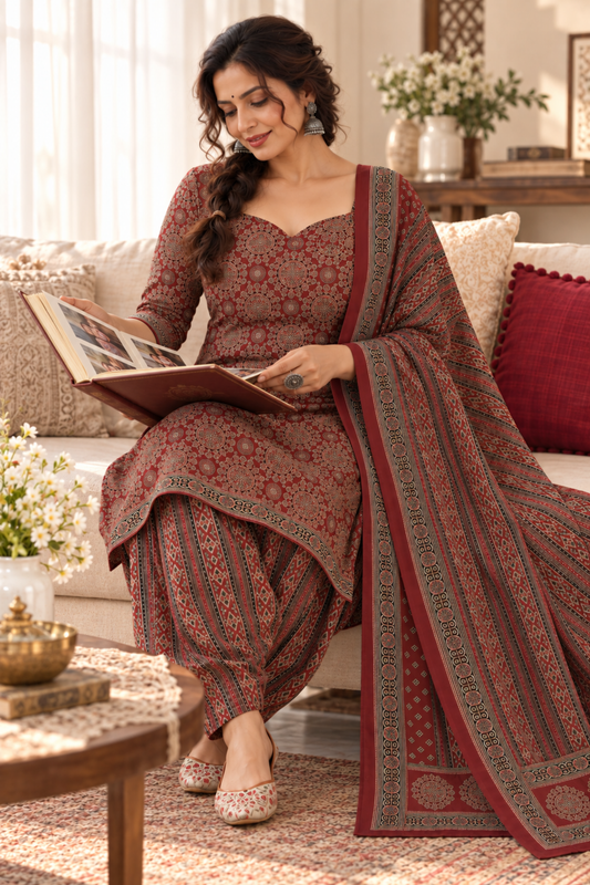 Spicy Saaz Cotton Salwar Suit