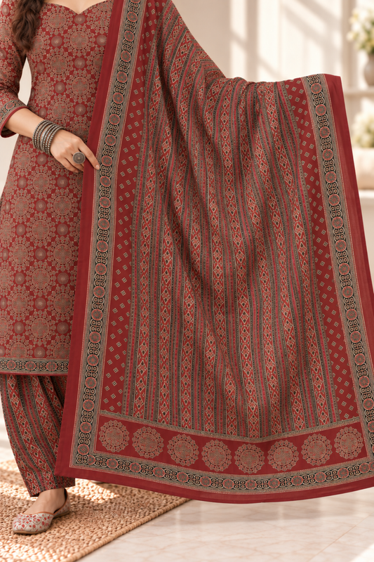 Spicy Saaz Cotton Salwar Suit