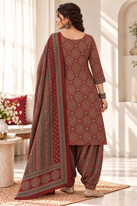 Spicy Saaz Cotton Salwar Suit