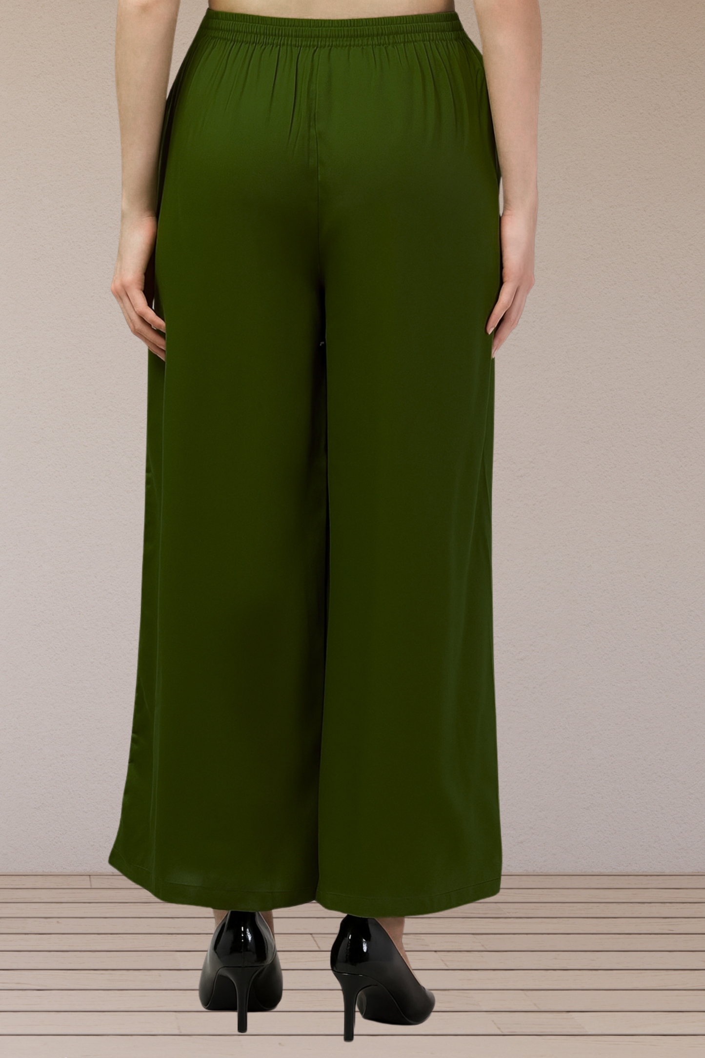 Mehandi Flared Palazzo Pant