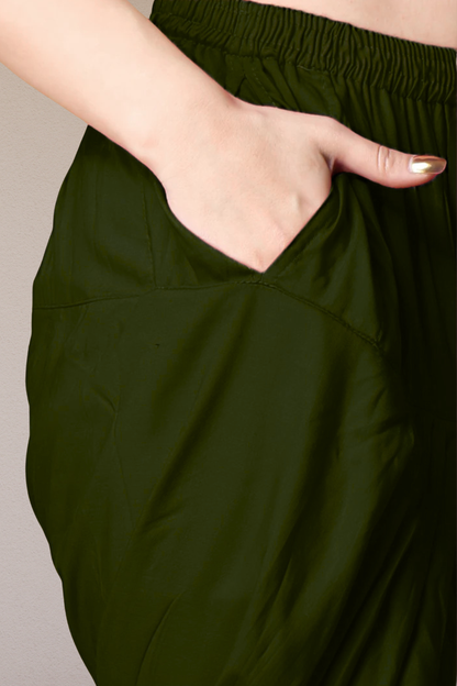 Mehandi Rayon Patiala Salwar