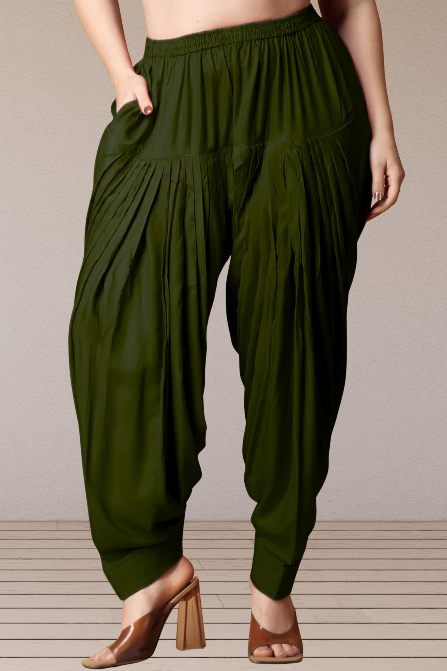 Mehandi Rayon Patiala Salwar