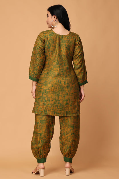 Green Modest Co ord Sets