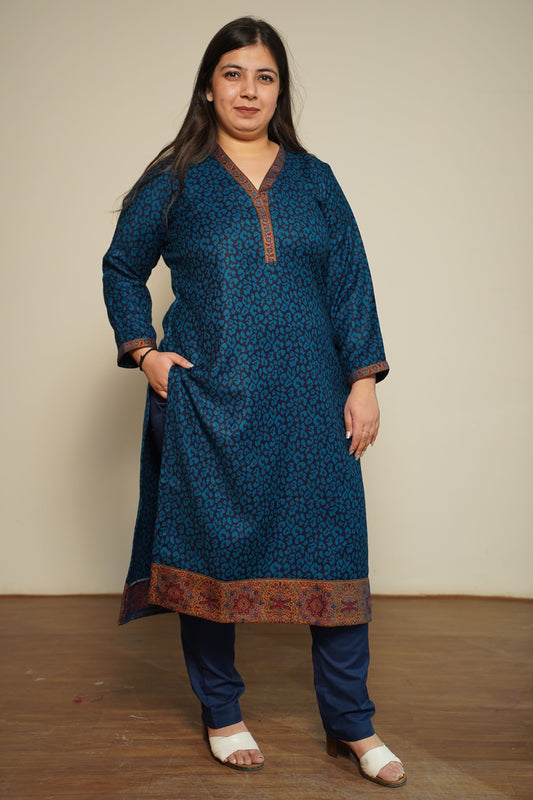 Midday Warmth Woollen Kurta Set