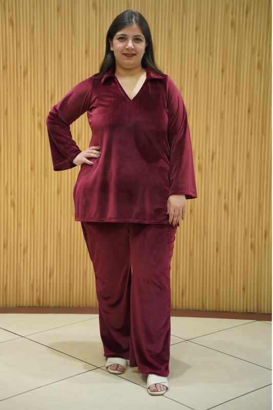 Mulberry Muse Velvet Co-ord Set