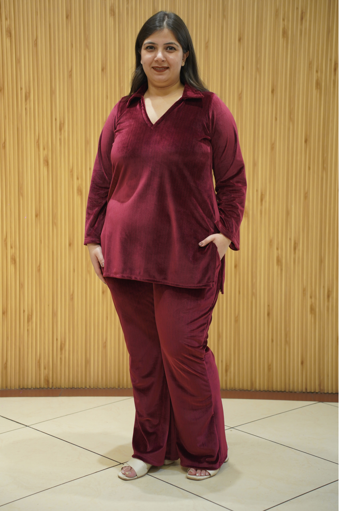 Mulberry Muse Velvet Co-ord Set