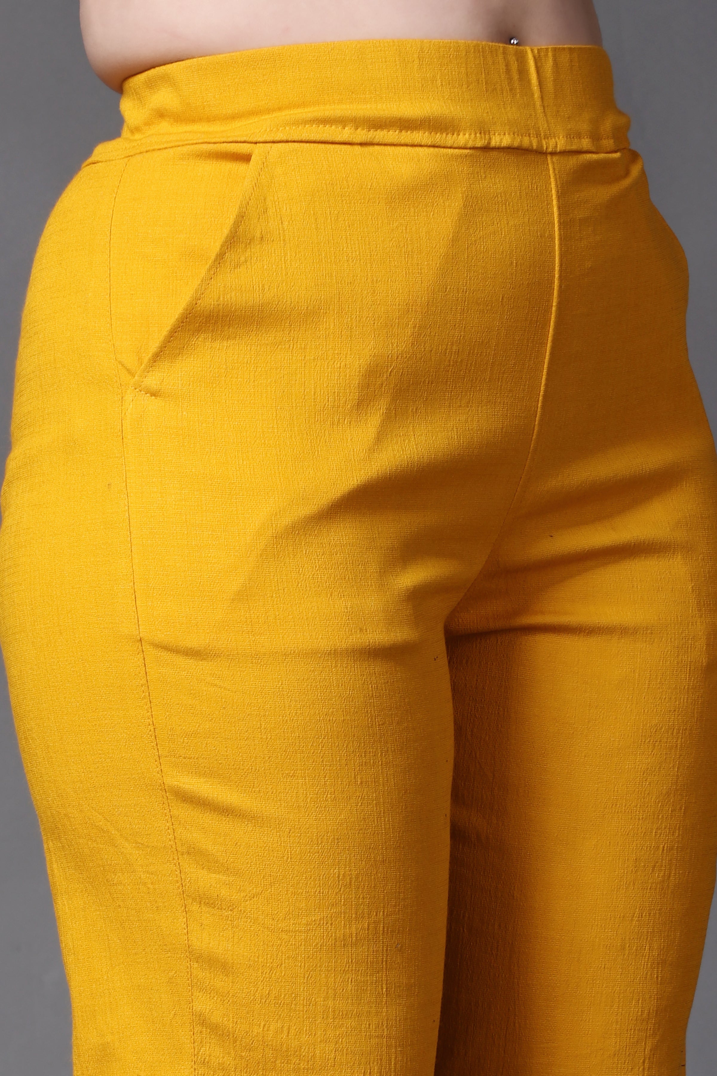 Pants ONLY Mustard Yellow Pants, High Waist Regular Fit Pants for Women,  Yellow Classic Pants for Women, Office Pants Womens - Etsy