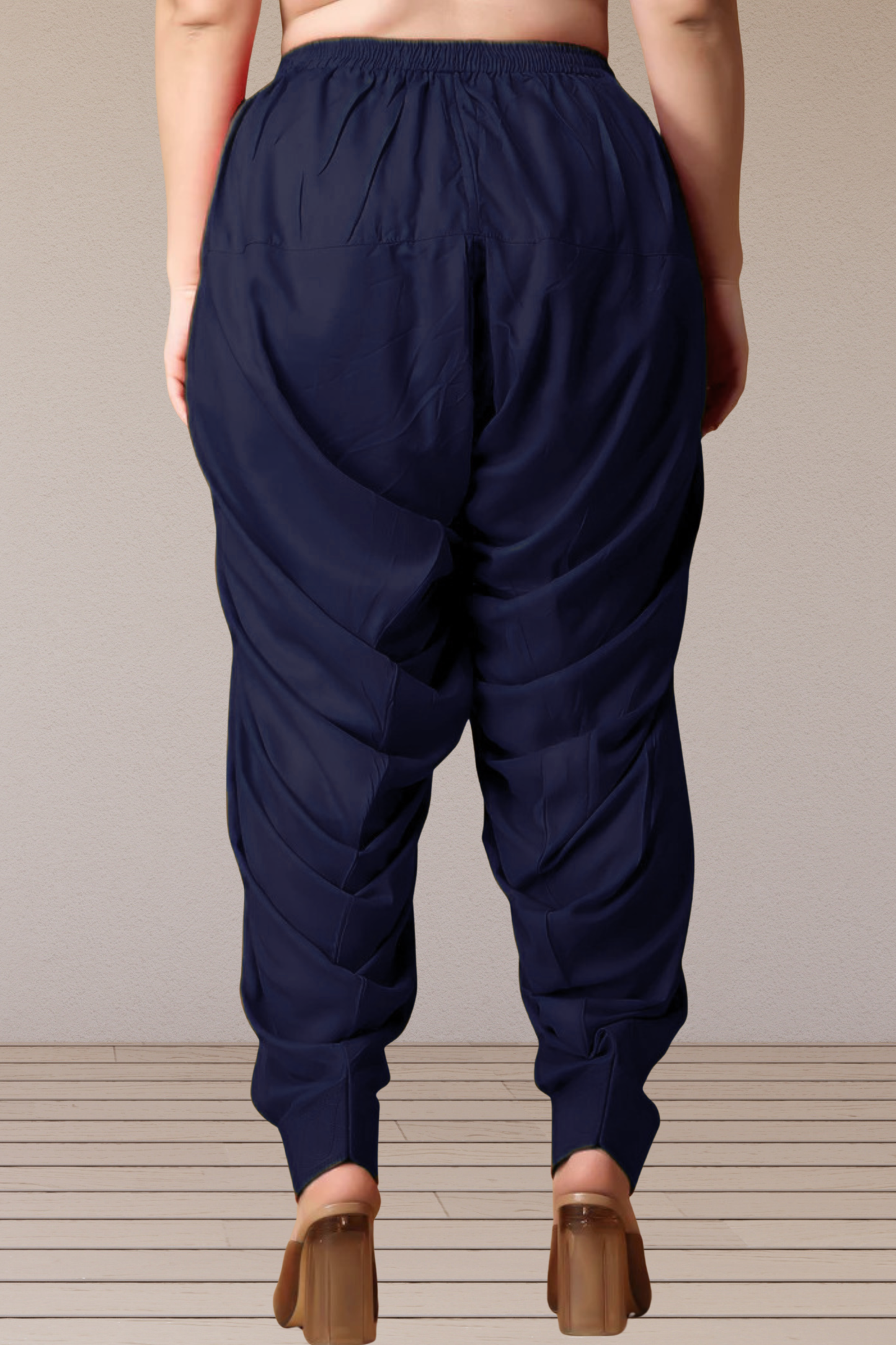 Navy Rayon Patiala Salwar